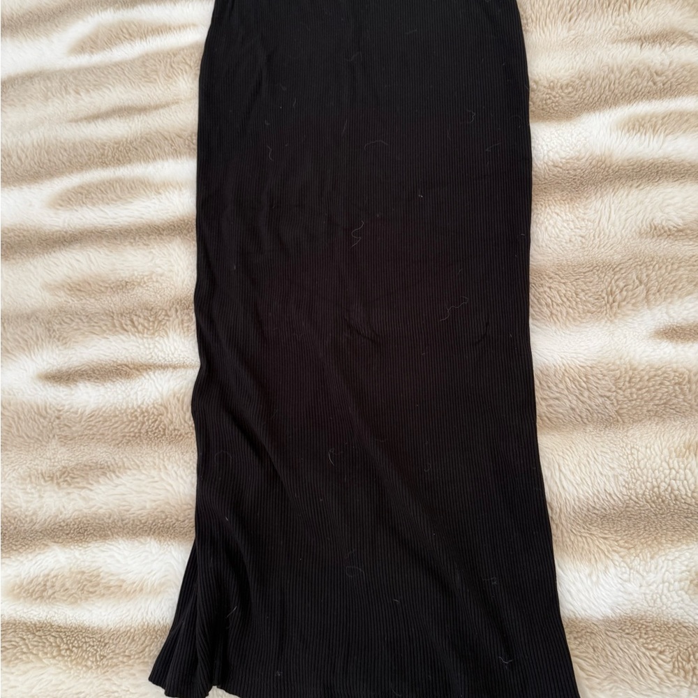 Elegant maternity Black Women's Skirt